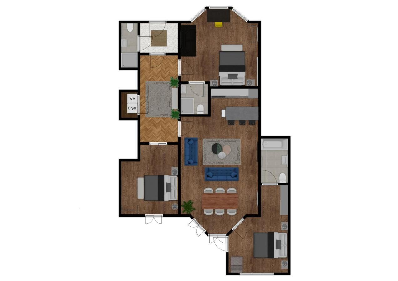 3 Bedroom Garden Apartment Opposite The Beach ブライトン エクステリア 写真